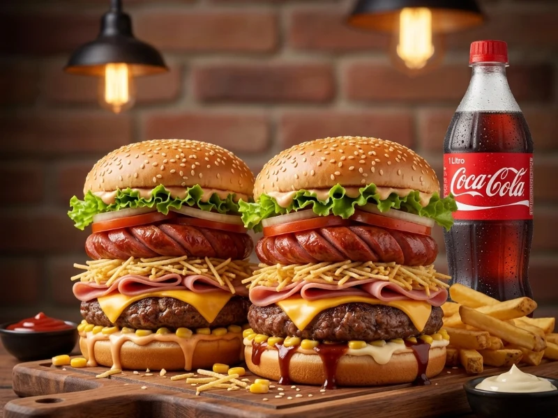 2 Especiais + Coca 1l